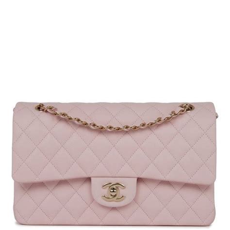 chanel classic light pink|Chanel flap bag colors.